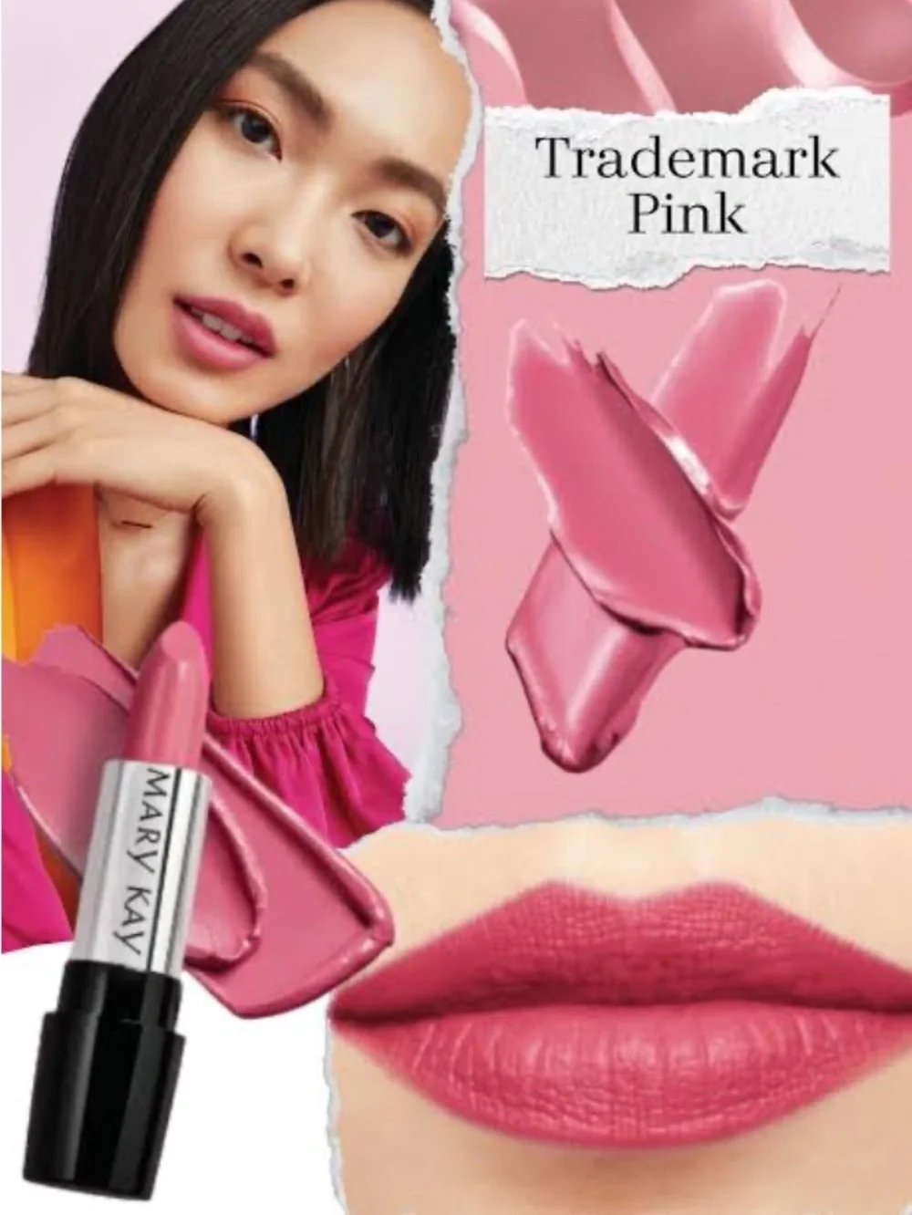 Mary Kay Trademark Pink Gel Semi-Matte Lipstick